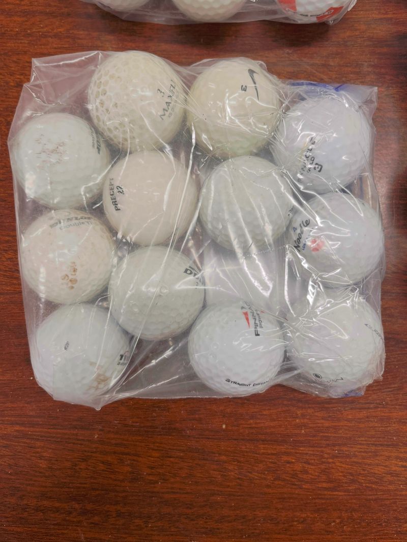 Golf balls, sz, variety, no damage