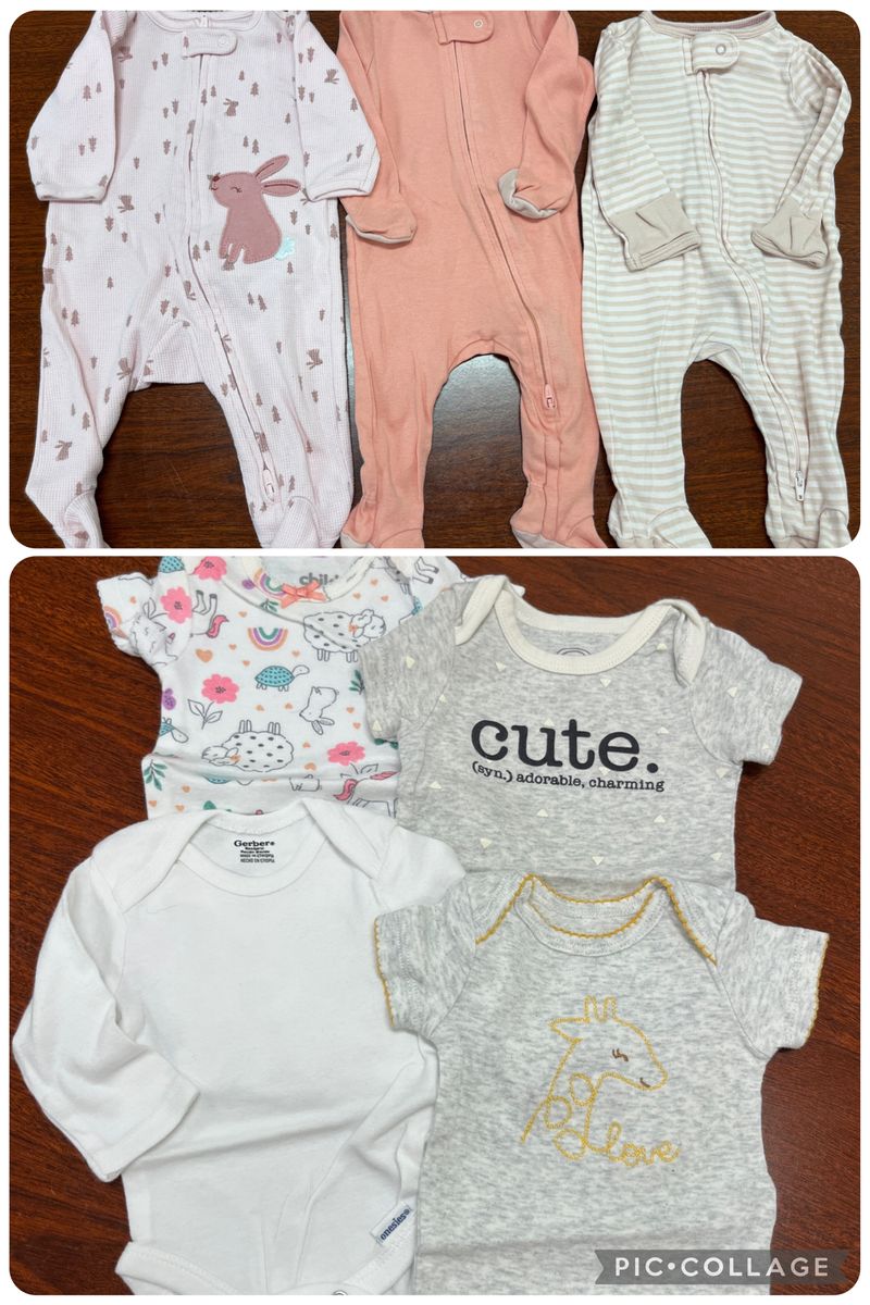 Onesies, NB, Sleepers, 0-3m  Newborn