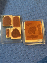 Load image into Gallery viewer, Stampin Up 8 Stampin Up Stamps with messages and pictures
