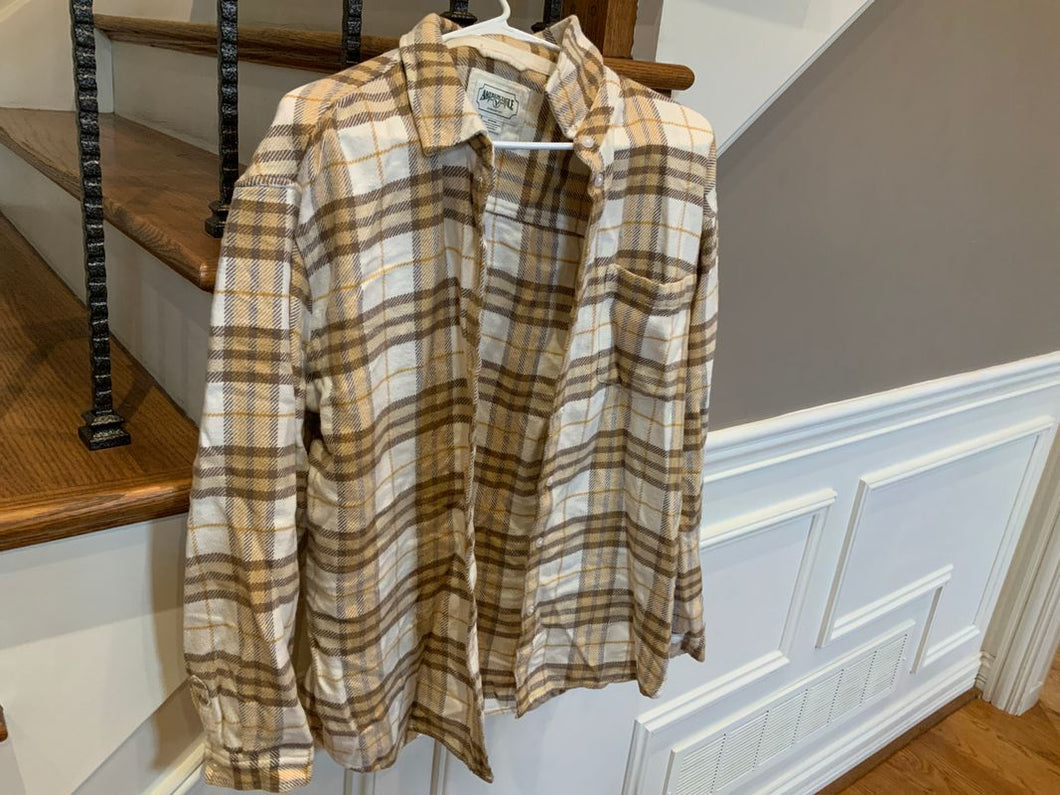 American Eagle flannel shirt Long sleeve Men's - M