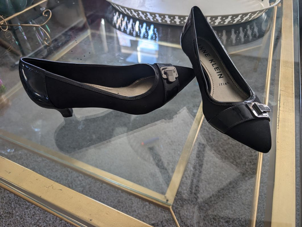Anne Klein 7 Black Heels Anne Klein 7 Black Heels 7 (Adult)