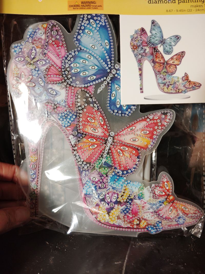 Diamond art high heel NWT NIB 2/3 available