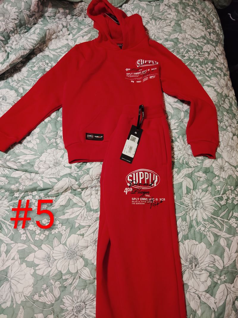 Supply & Demand outfit red boy large NWT WNT 10/12  10