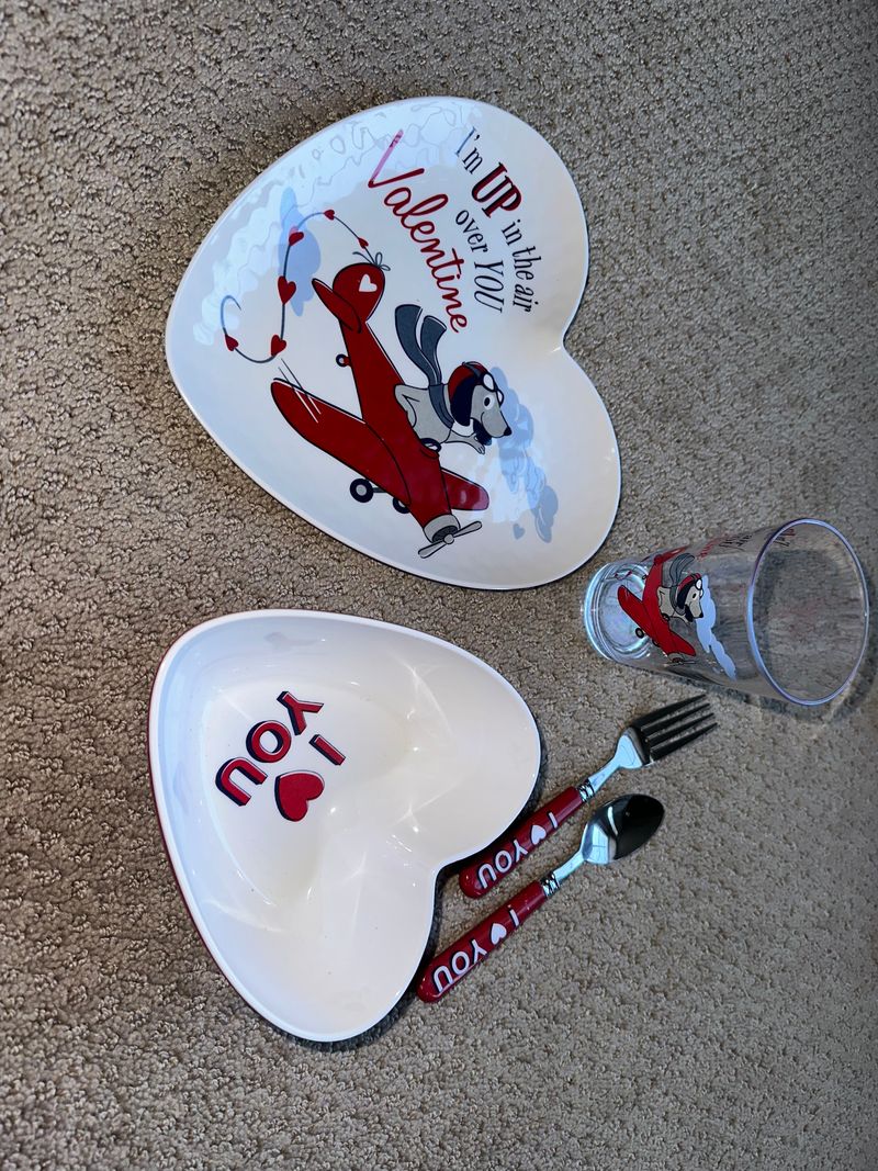 Pottery Barn Valentines Day set Puppy Valentines Day 1 of 3