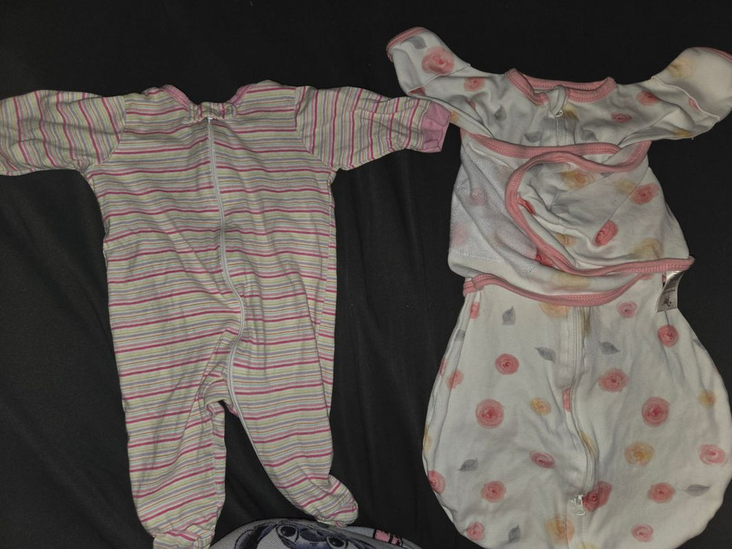 0-3 NOT FOR ROLLING BABIES Sleep swaddler, and sleeper Newborn