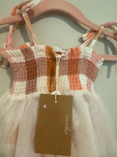 Load image into Gallery viewer, Boutique NWT 6-12 month fall dress. Very Soft and stretchy, 6 Months
