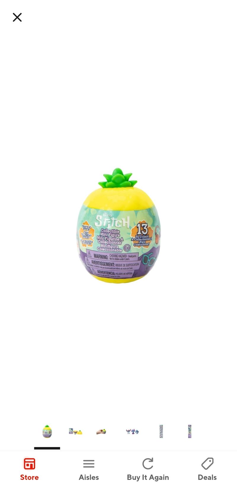 Stitch Disney Stitch mini collectible figure Figures and Animals