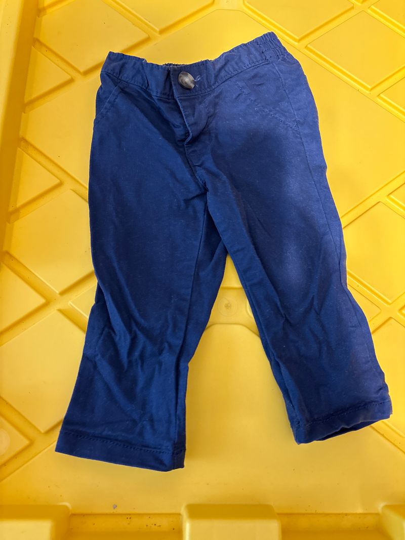 3-6 mo Old Navy Navy blue twill pants 3 Months