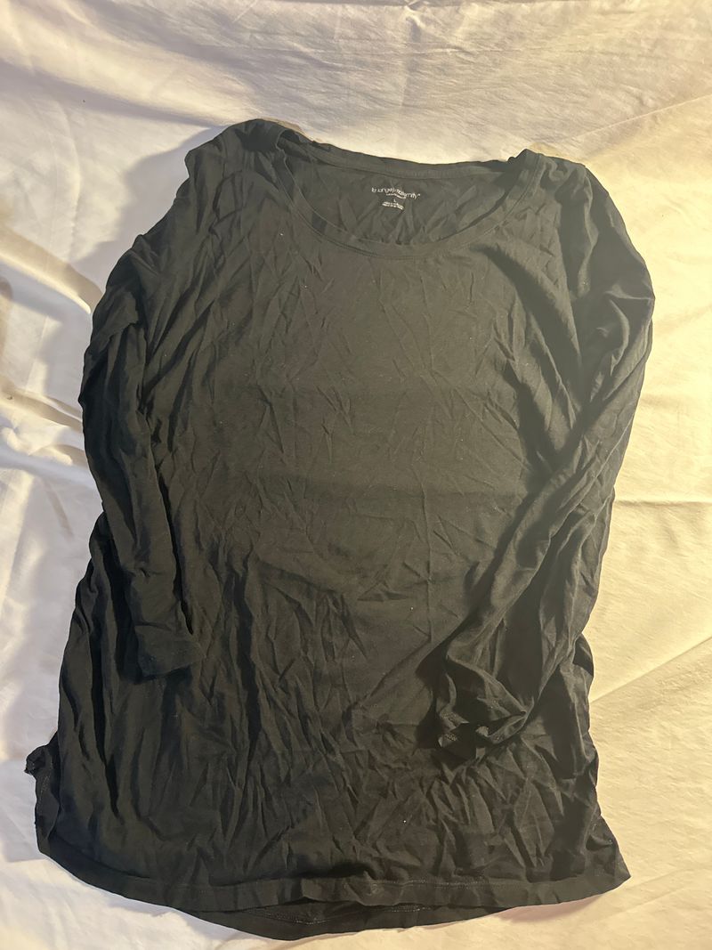 Liz lange maternity Long sleeve shirt Women's Large 12-14