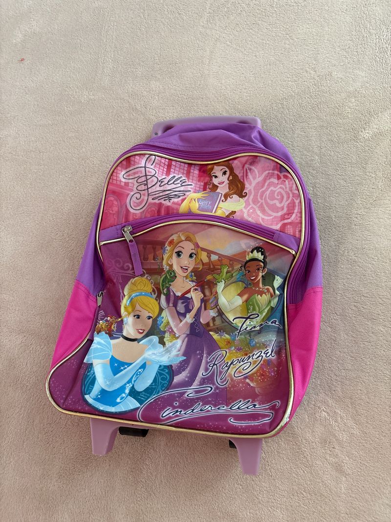 Disney Princess' Rolling Backpack 18 1/2