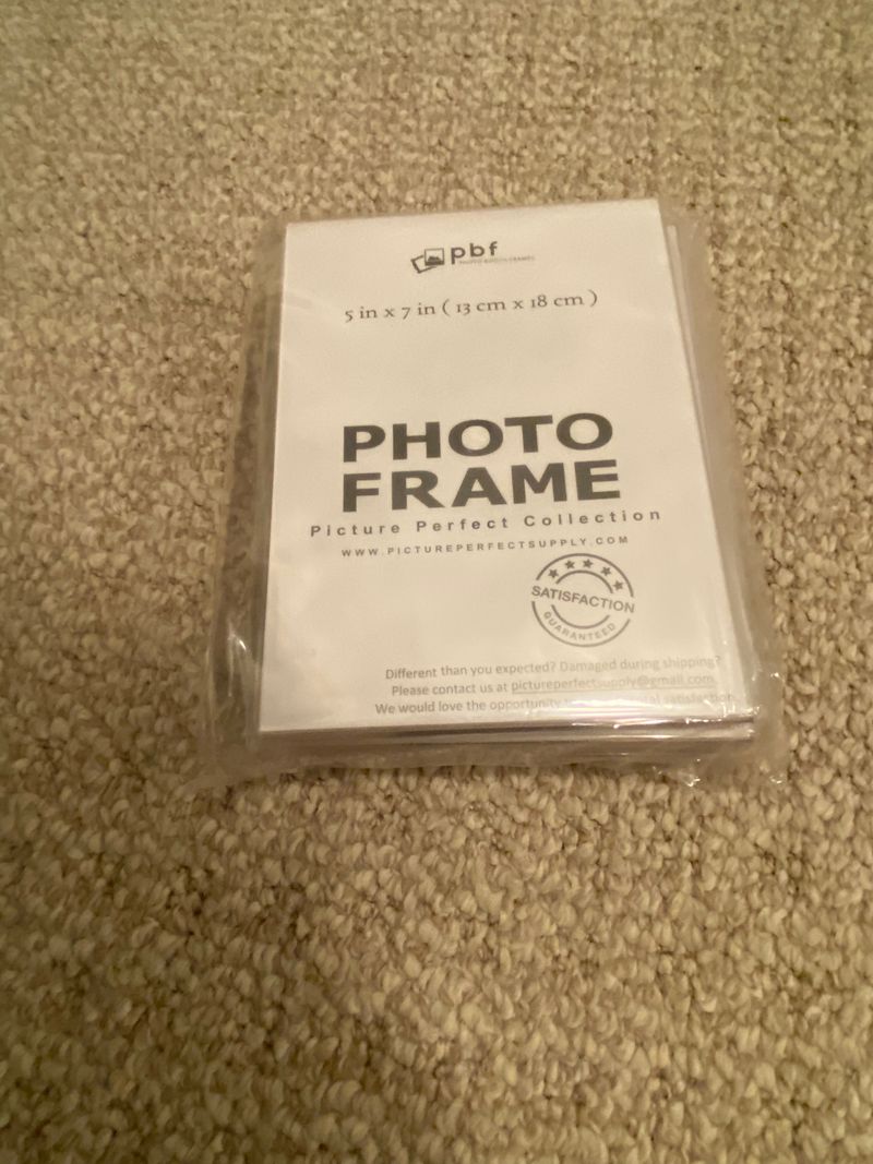 5 X 7 Acrylic Photo Frames 10 pack