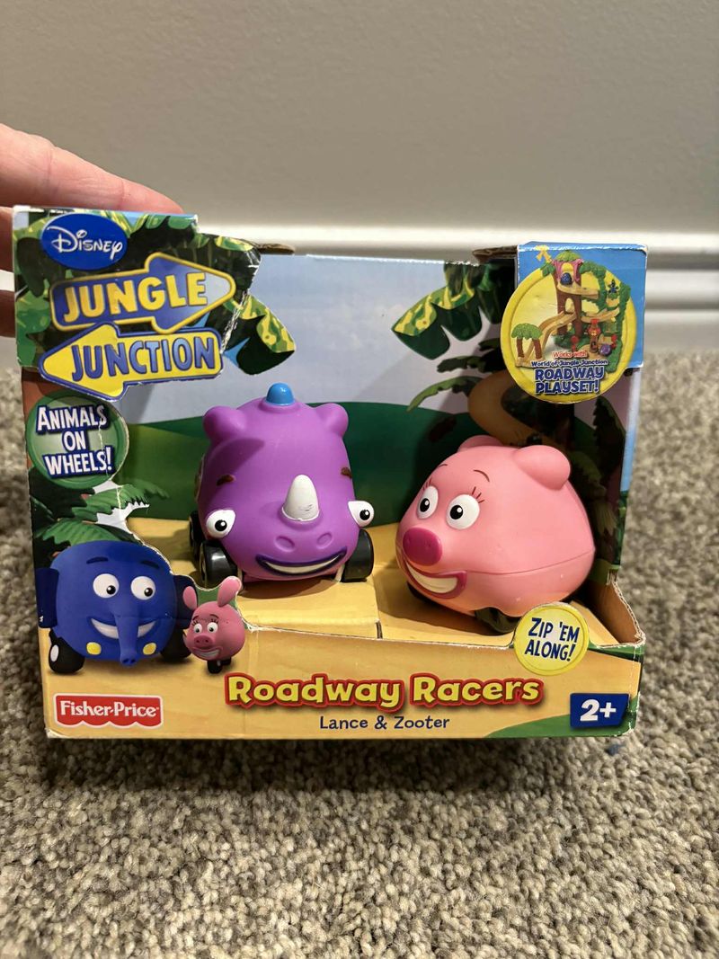 Fisher Price Jungle Junction Roadway Racers NIB  Figures and Animals