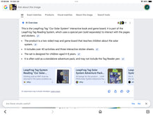 Load image into Gallery viewer, LeapFrog  Leap Reader TAG Our Solar System Book LeapReader TAG OUR SOLAR SYSTEM retails $20 Educational
