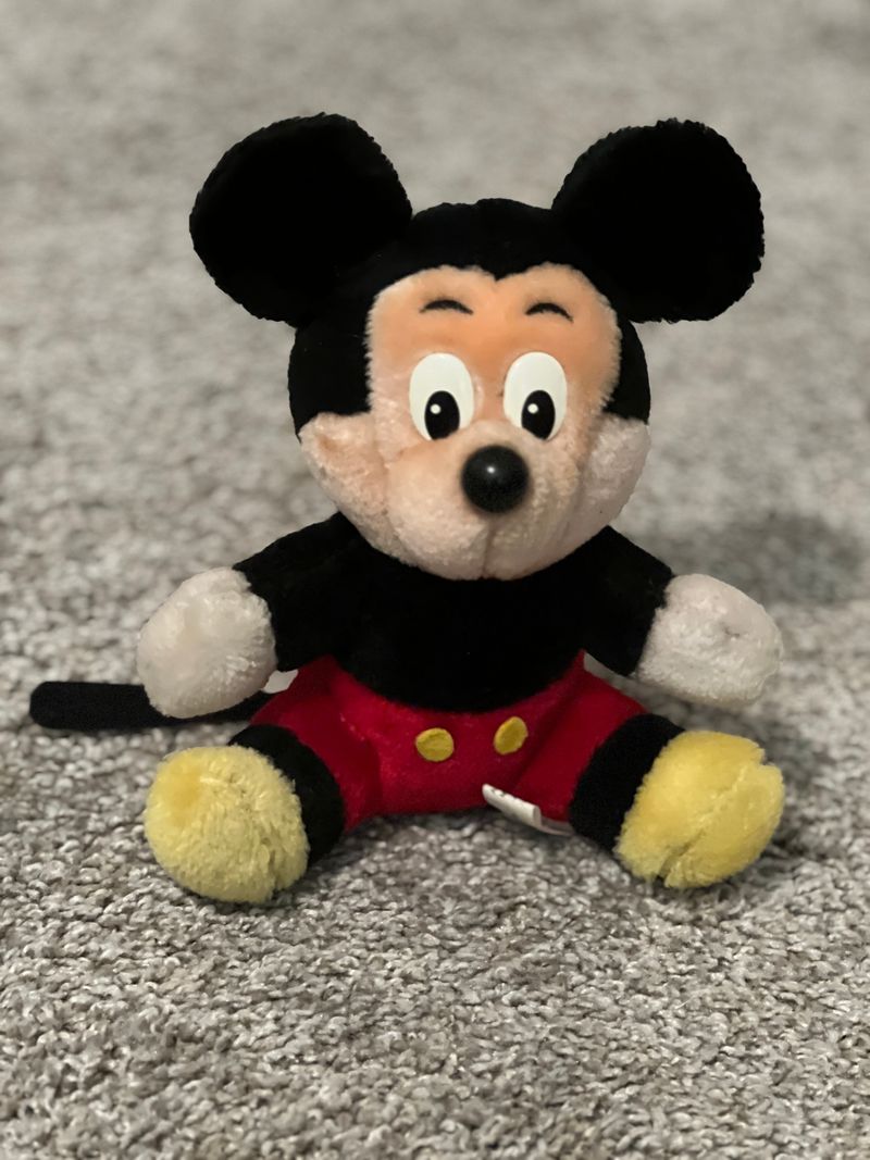 Disney antique small Mickey Mouse  Plush Toys