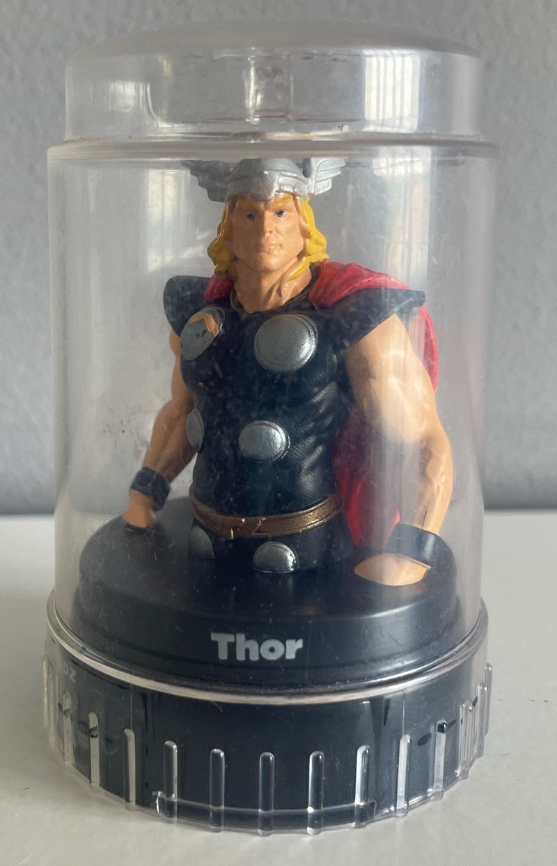 Decorative Thor in Plastic Dome  Figures and Animals