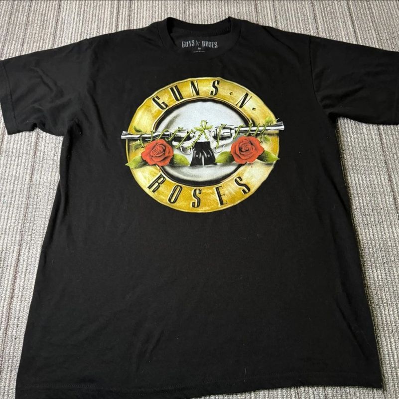 Guns and roses Black guns and roses T-shirt Men's - M