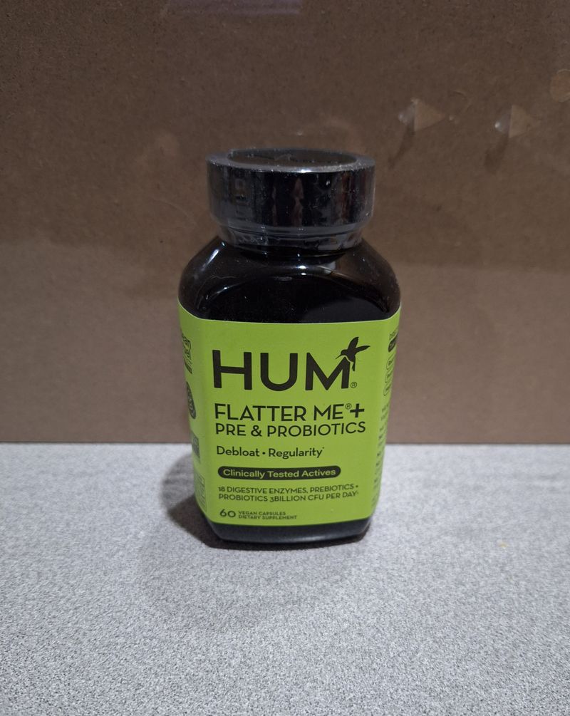 HUM Flatter Me + Pre & Probiotics - New/Sealed