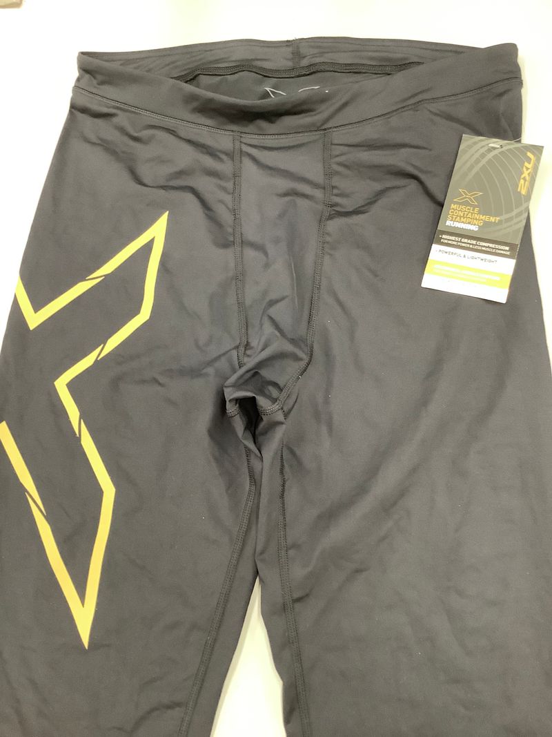 2XU NWT 2XU compression shorts, black and gold, XXL Men's - XXL