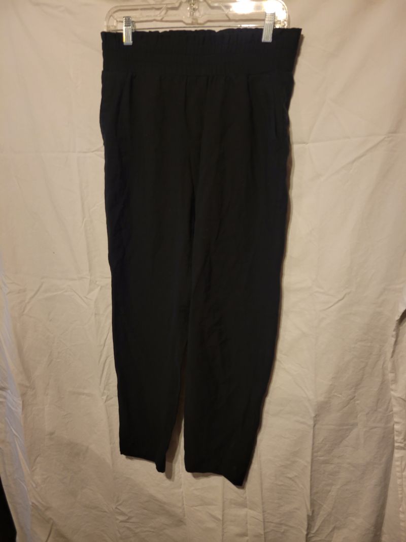 A new day Black rayon poly elastic waist w pockets Women's - M