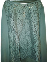 Load image into Gallery viewer, Banana Republic single button in the back lace Long sleeve beautiful lace shirt  EUC WNT Women&#39;s - S
