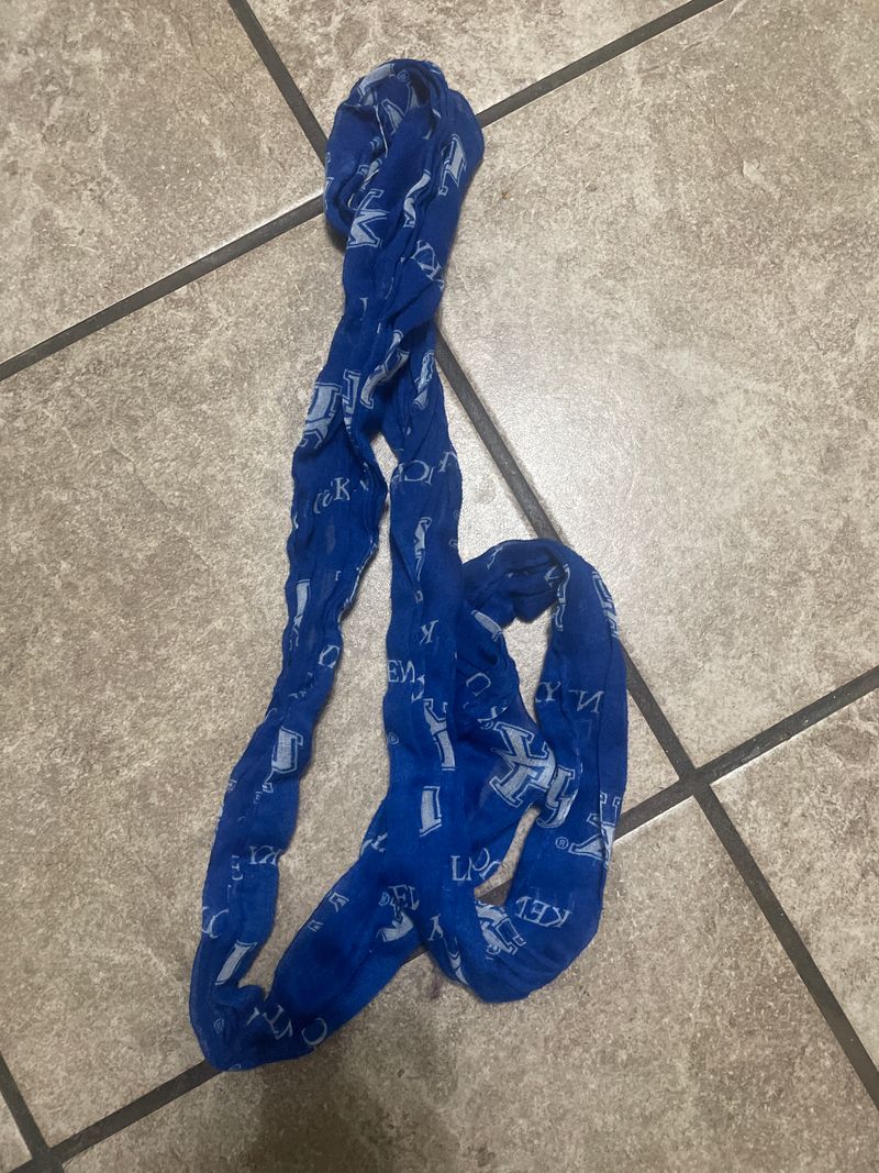 University of kentucky Blue U of K scarf Women's - S