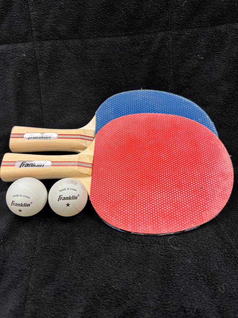 Franklin Ping Pong Paddles and Balls