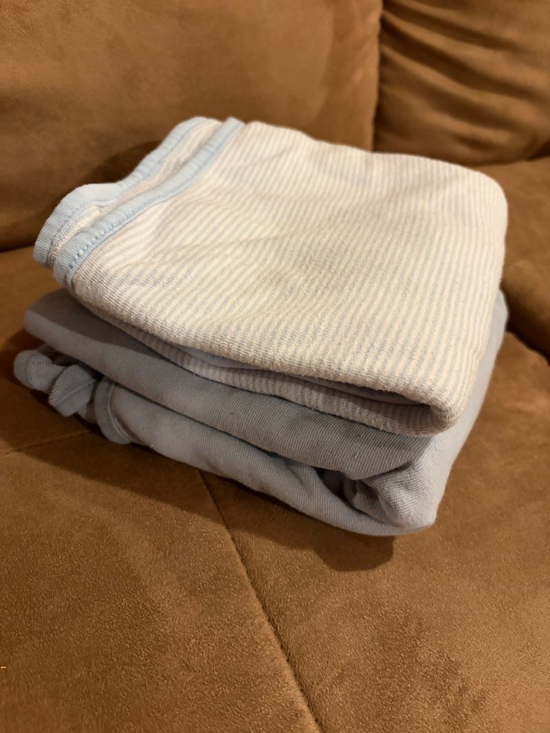 Carters Blue Infant Towels  Bathing