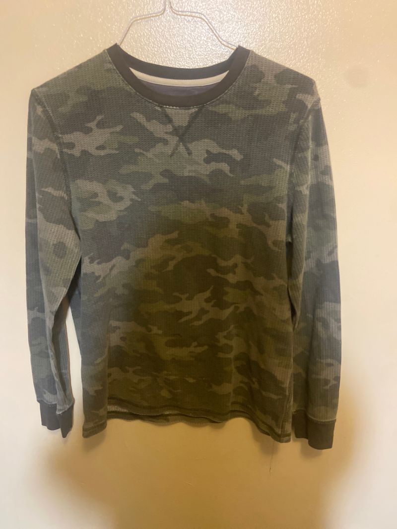 Camo Long Sleeve Camo Men's - S