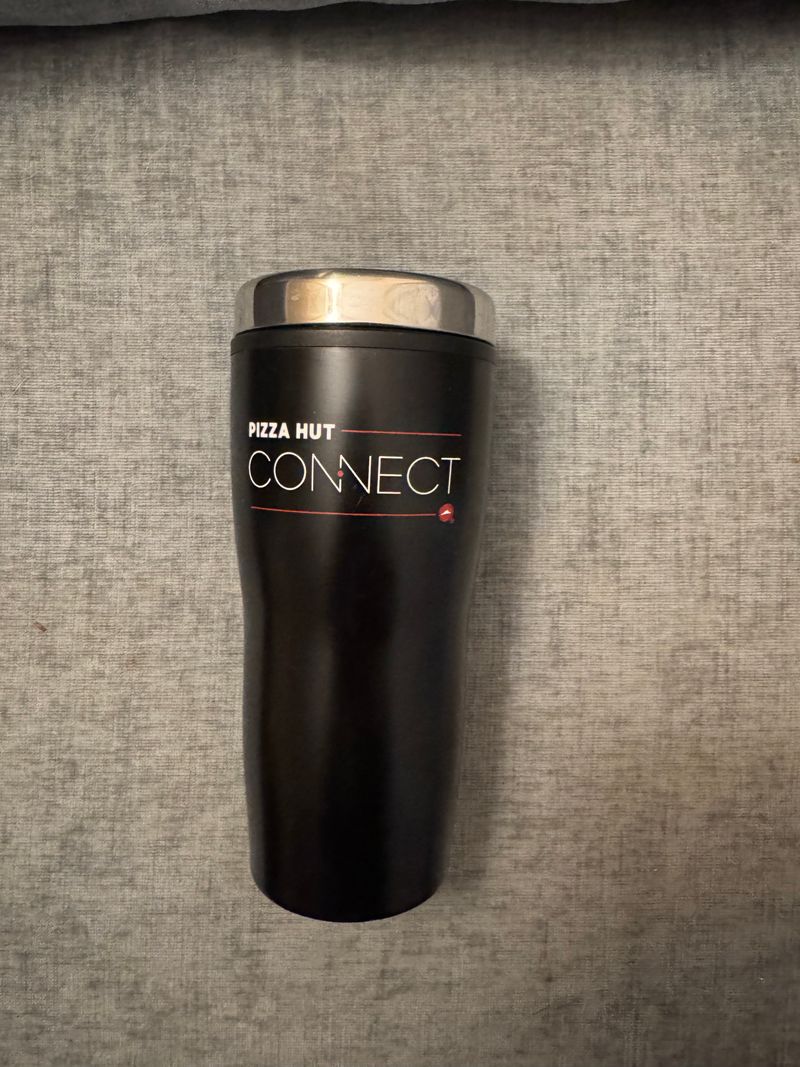 Coffee cup Pizza Hut connect