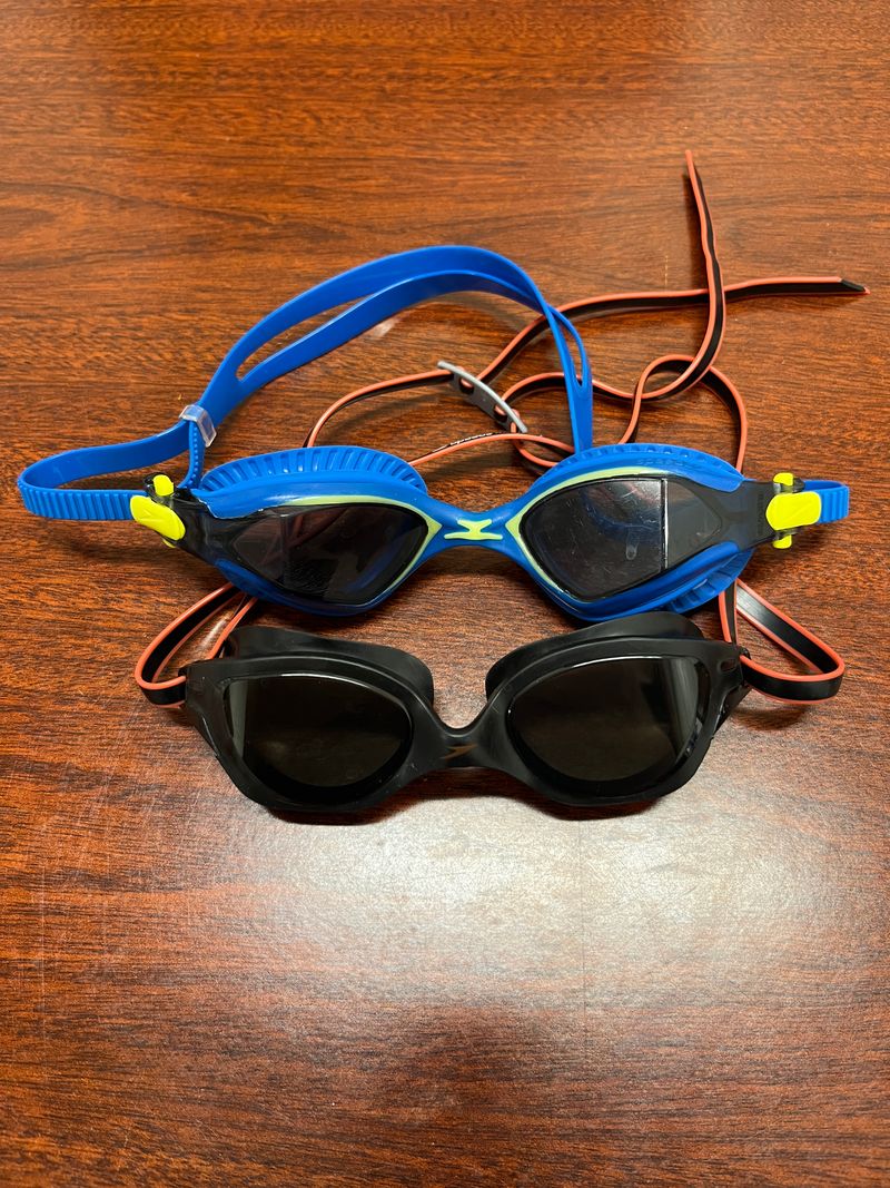 Speedo Goggles, dark lens, 2 pair, adult