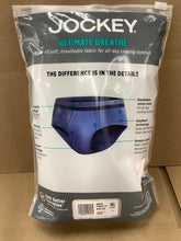 Load image into Gallery viewer, Jockey New, Opened Package, 4 Pack Breathable White Briefs Men&#39;s - M

