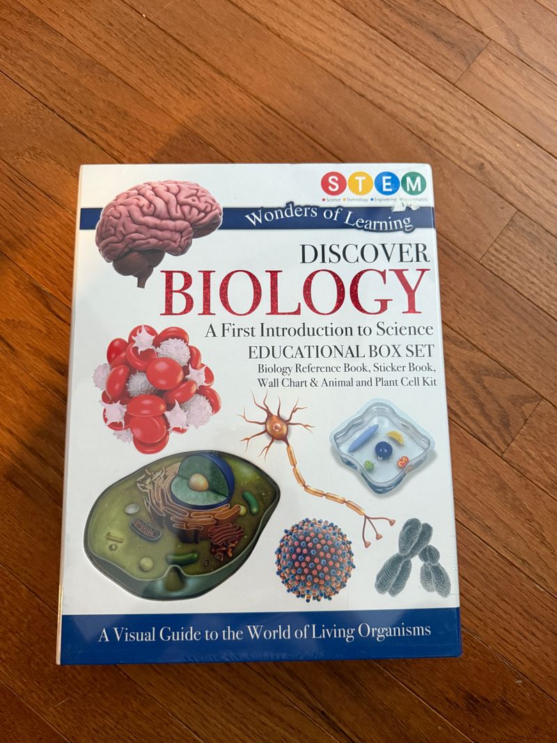 Wonders of learning. Stem set. Discover biology. New!! Educational