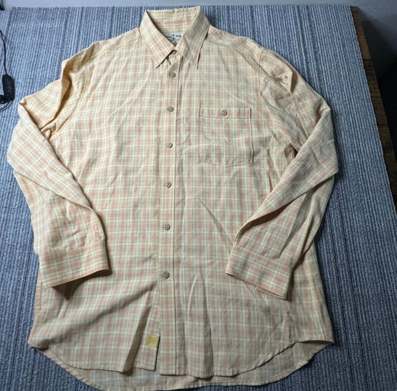 Tommy bahama Tommy Bahama Men's Medium Long Sleeve Button Up Orange Men's - M