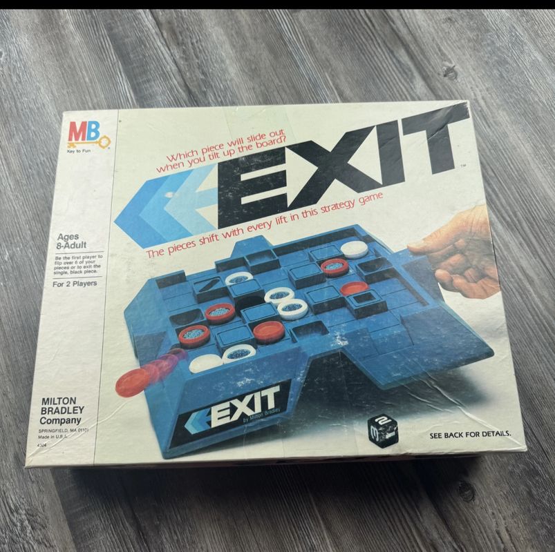 Milton Bradley 1983 exit game vintage