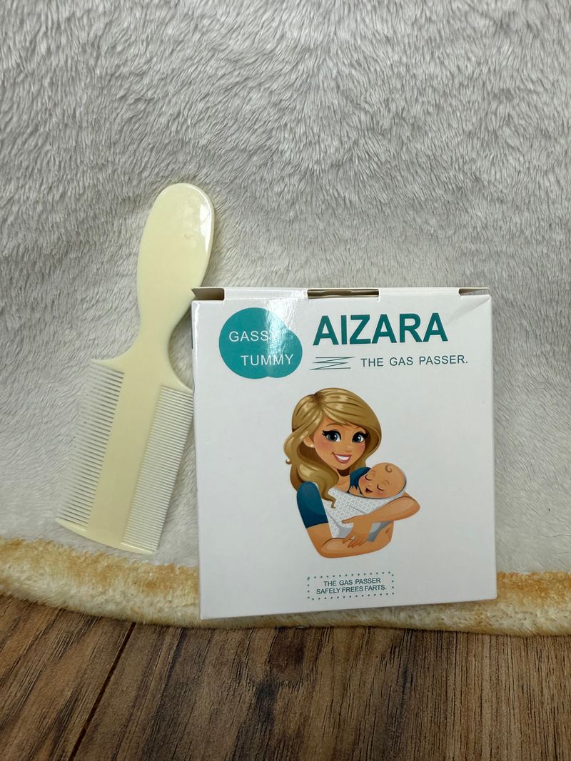 Gas relief and comb Items are brand new. Helpful to premi babies, like mine was. Potty and Diapering