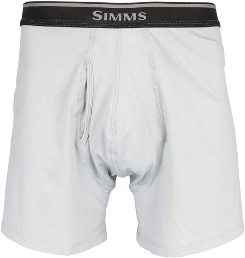 Simms NWT Simms Cooling Boxer, Active Underwear, XL, Sterling Men's - XL