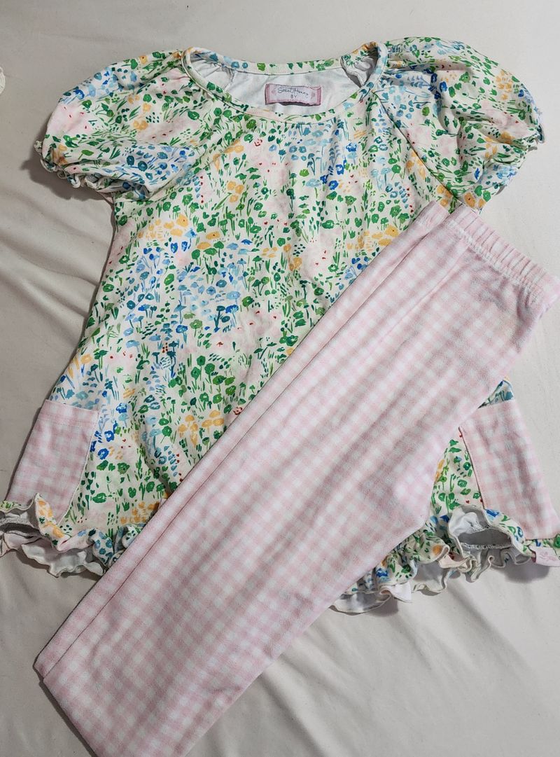 SWEET HONEY Two piece spring pajamas super soft 8