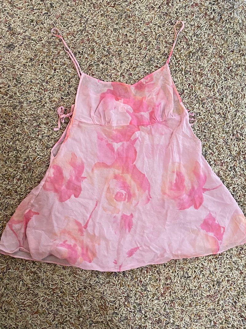 Victorias Secret Side Tie Mini Sleep Dress Size Small