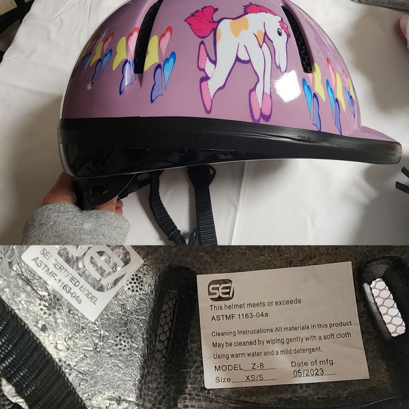 Unknown Horse lesson riding helmet xs/s