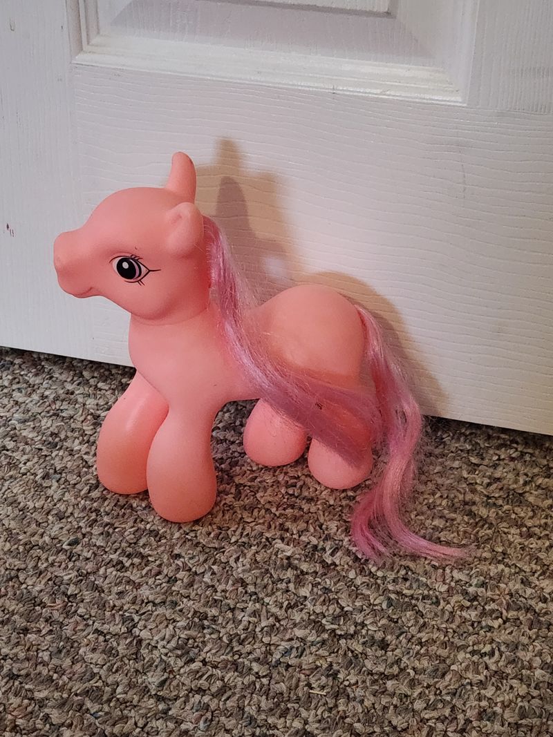 Pony, pink pony approx 4 1/2