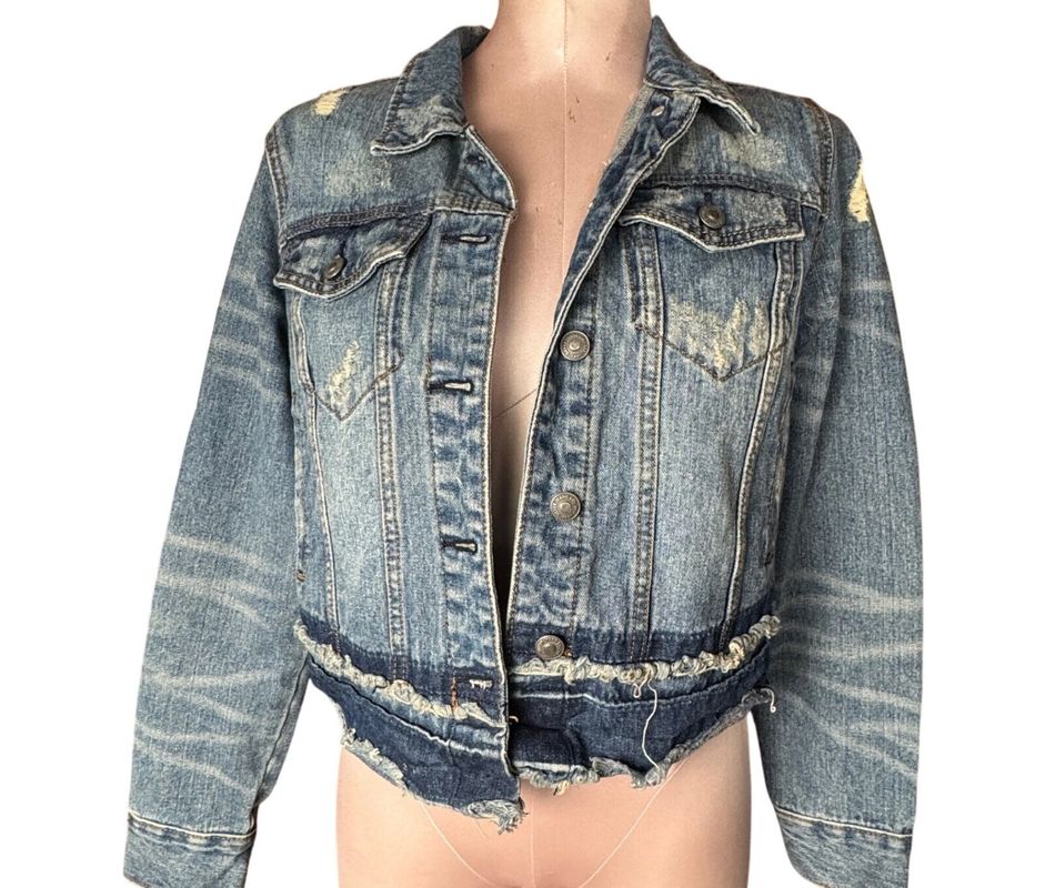 Silver jeans Denim button up jacket Women's - M