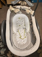 Load image into Gallery viewer, Graco Graco Duoglider Gliding Swing, grey with owls Swing
