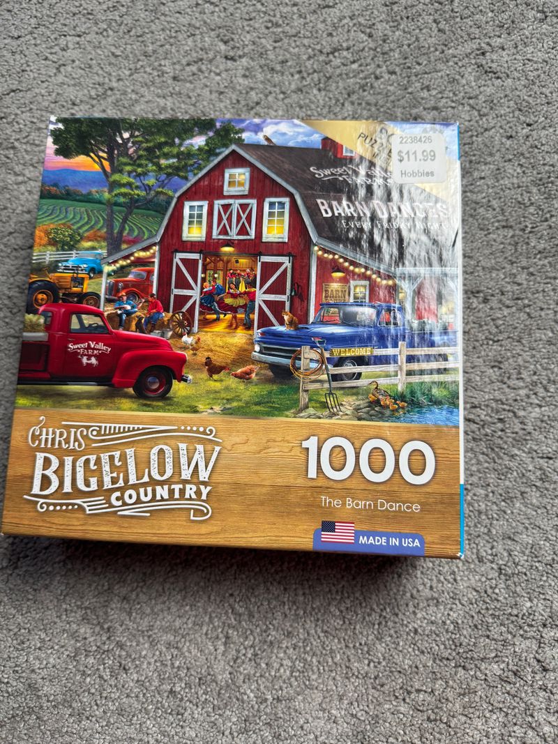 1000 pc Barn dance 1000pc complete