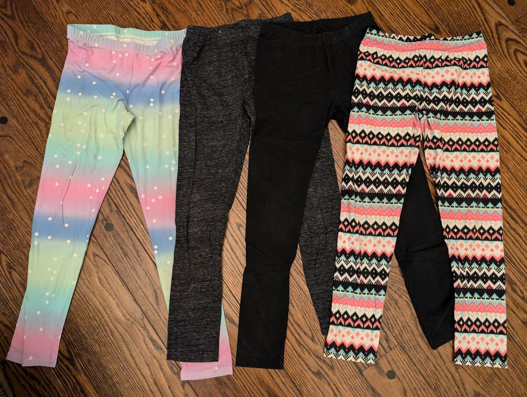 4 Pair 10/12 Leggings 4 Pair 10/12 Leggings 12