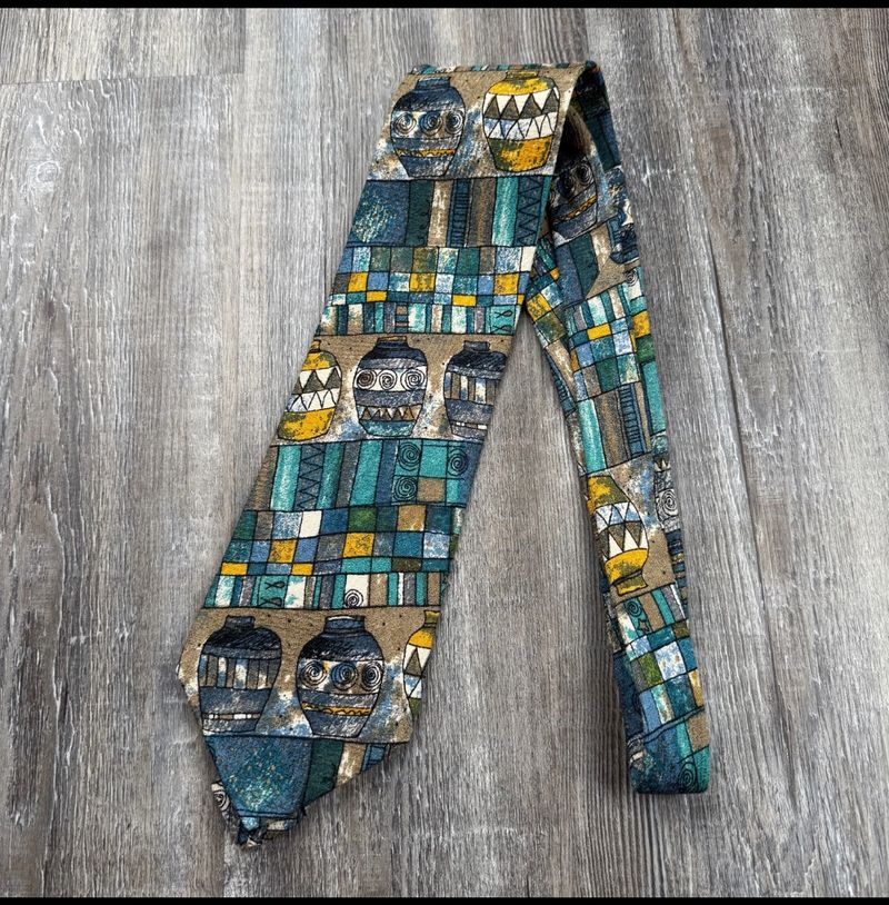 Tini cosma 100% Silk Made in Italy 3.75