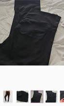 Load image into Gallery viewer, Old navy Nwt Black PowerSoft Rib Knit Maternity Flare Split Hem $50 Women&#39;s XL 16
