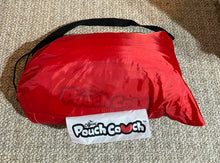 Load image into Gallery viewer, Red Pouch Couch No box but has carrying bag

