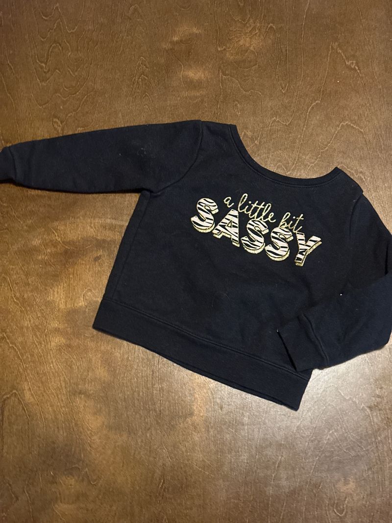 18 month sassy sweatshirt 18 month black sassy sweatshirt 18 Months