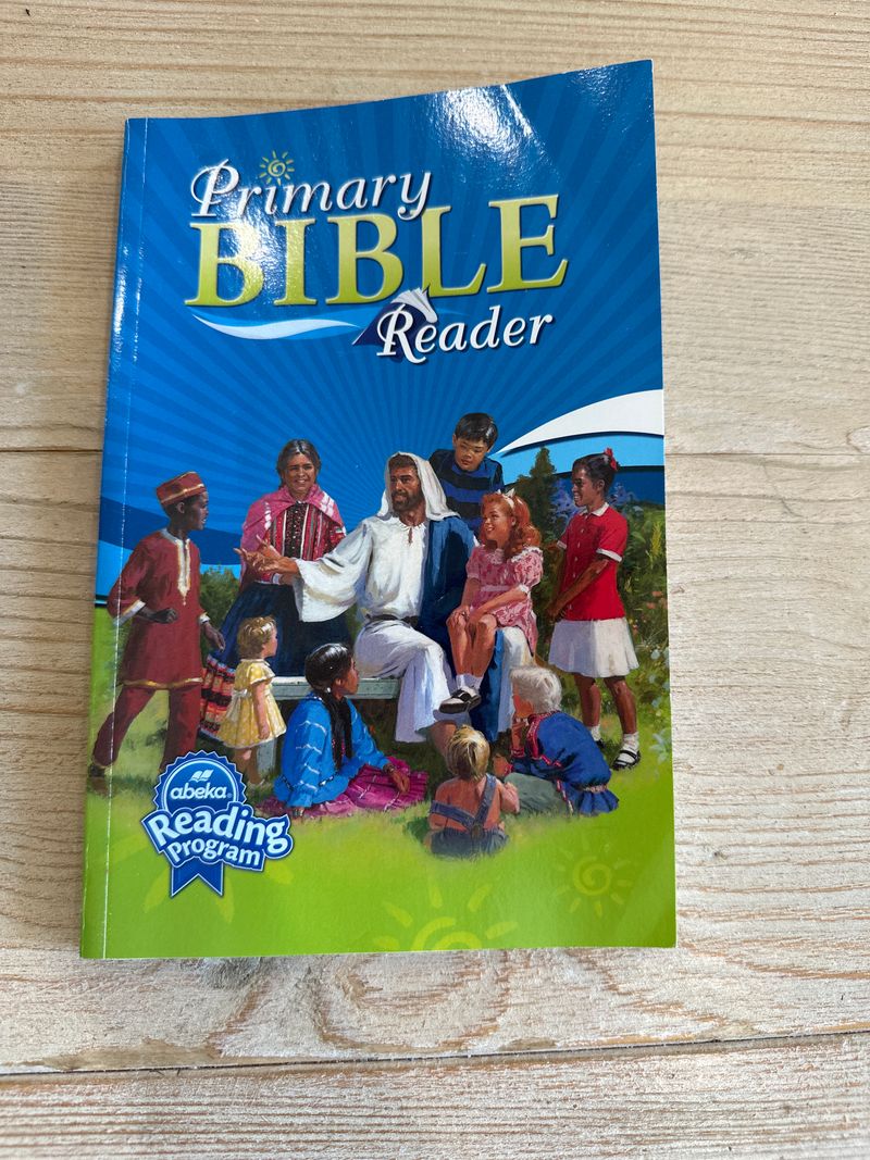 Abeka first and second grade Primary bible reader Homeschool