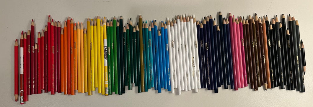 Colored pencils Qty 77 or more! Great for Elementary kiddos!